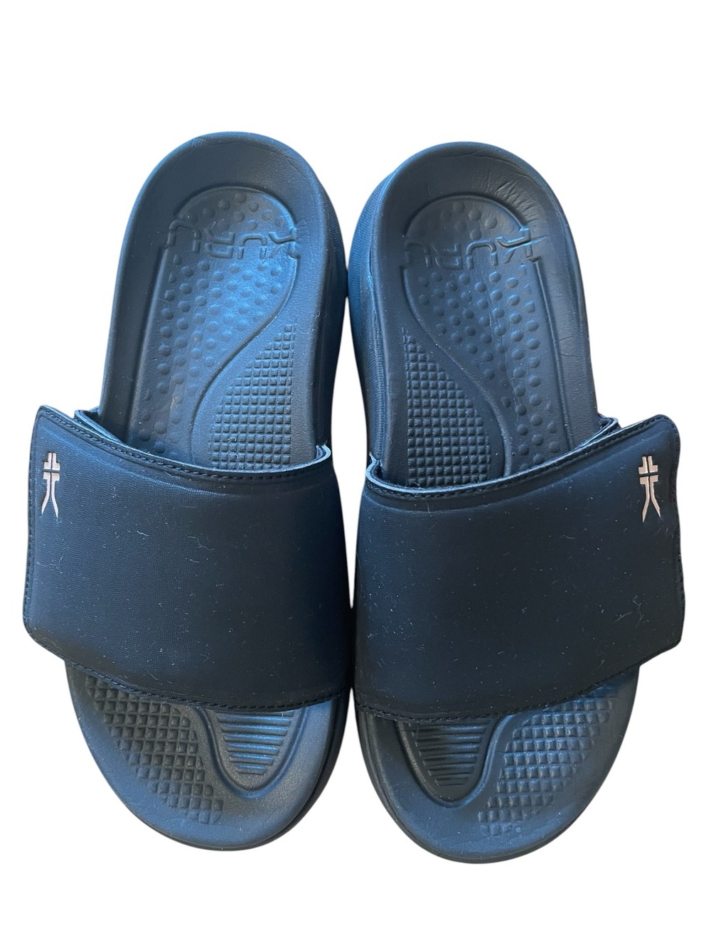 Kuru MOMENT Women's Slides Black Size 8 Velcro Close - Picture 4 of 8